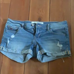 Hollister denim shorts